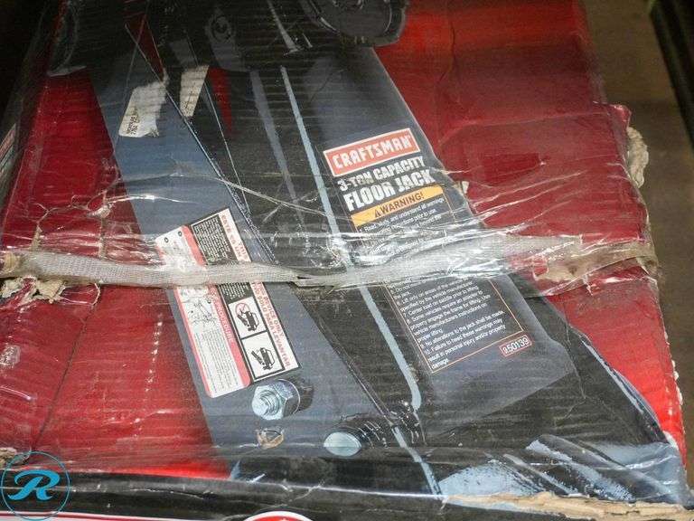 Craftsman 950139 3-Ton Steel Floor Jack - Roller Auctions