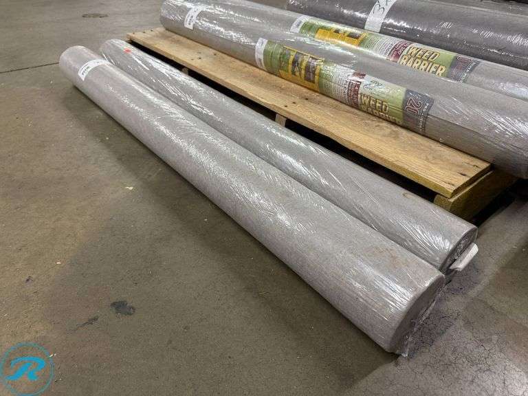 (2) Rolls of Landscape Fabric, 4ft x 100ft