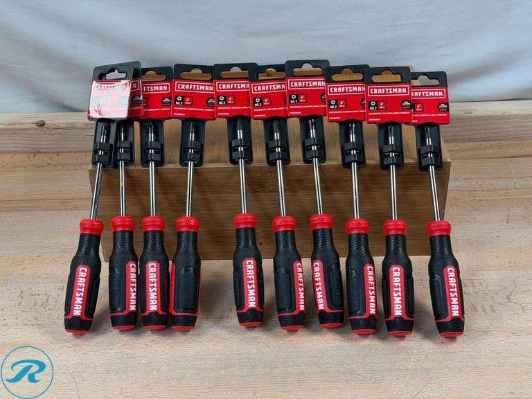 (10) CRAFTSMAN: #2 4-in Phillips Screwdriver- New