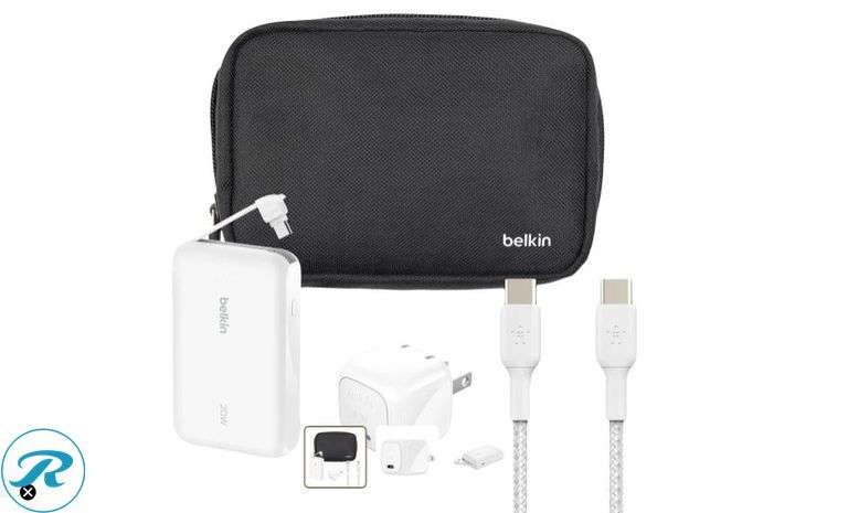 Belkin: USB-C Travel Bundle 10K Power Bank 30W Wall Charger + Travel Pouch- New