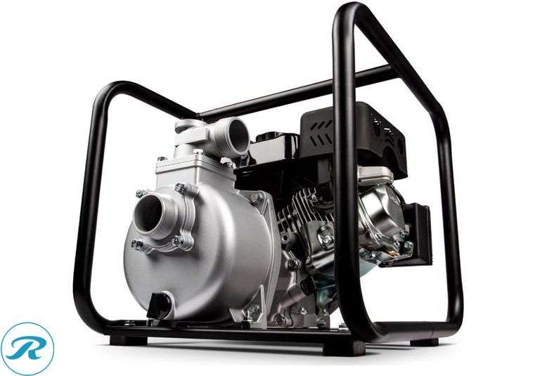 Red Lion 6RLAG-2LST 208cc, 150 GPM OHV Engine Driven Aluminum Semi-Trash Pump, 2-inch MNPT suction and discharge, Black, $599.99 Retail - New