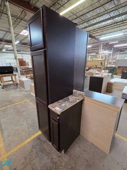 2-Piece Utility/Pantry Cabinet Set, Smart Brighton Coffee