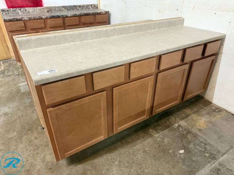 2-Piece Vanity Cabinet Set, Timberlake Fairfield Spice (Discontinued Color)