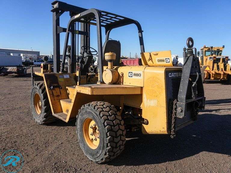 Caterpillar R80 Forklift - Roller Auctions