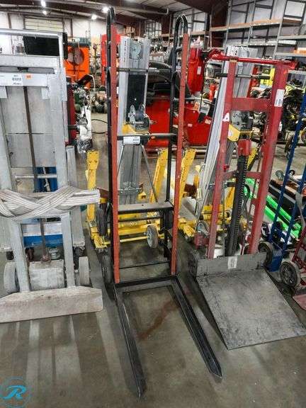 Hand Fork Rooler Long Fork Hand Truck - Roller Auctions