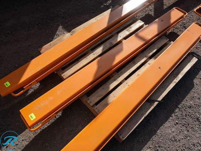 Set Of New 76" Fork Extensions, 5 1/2" Inside Width - Roller Auctions