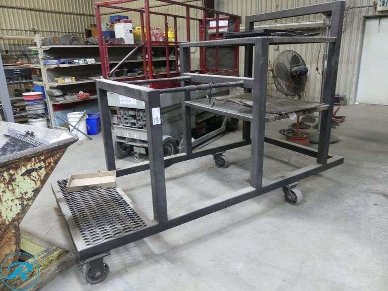 3-Tier Metal Disassembly Rack - Roller Auctions