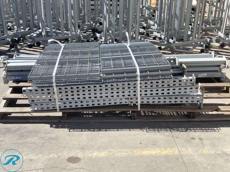 Pallet Racking (3) Uprights 62