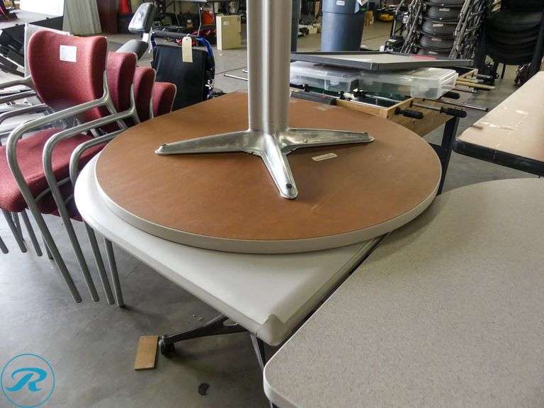 (3) Tear Drop Tables - Roller Auctions