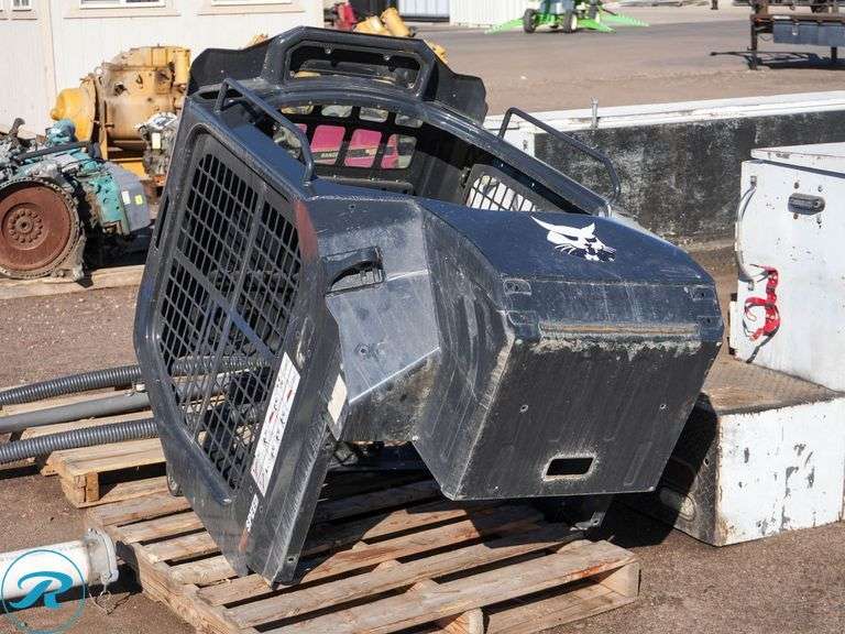 Skid Loader Rops Bobcat R-Series ROPS Enclosure For Skid Steer - Roller Auctions