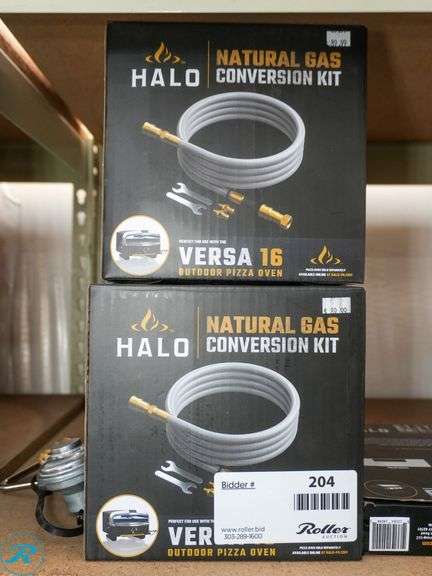 (7) Halo Natural Gas Conversion Kit and Grease Trap Gate - Roller Auctions