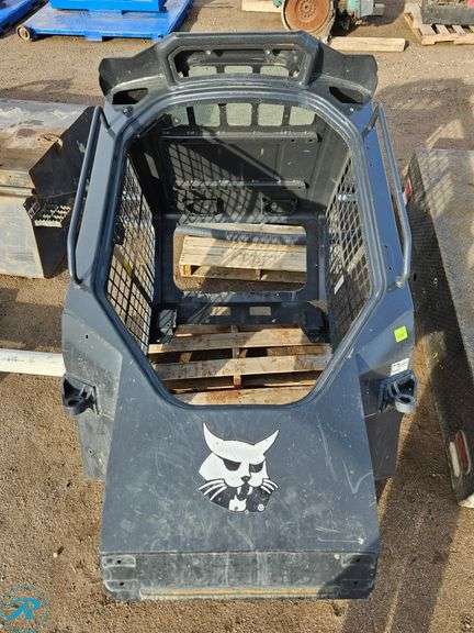 Skid Loader Rops Bobcat R-Series ROPS Enclosure For Skid Steer - Roller Auctions