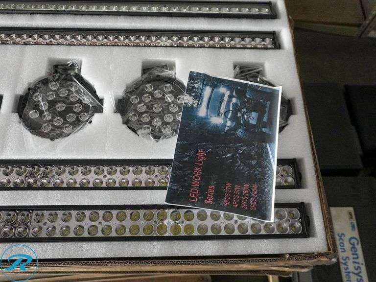 New JCT 16-Piece LED Work Light Set - Roller Auctions