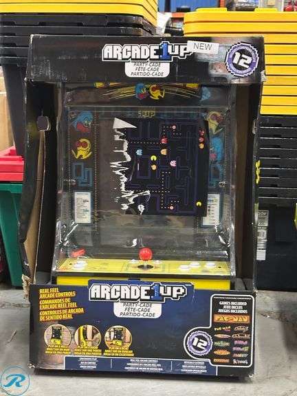 Arcade1Up PAC-MAN Partycade 12 Games in 1 - New - Roller Auctions