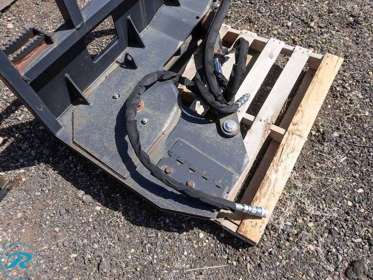 Hydraulic Tree Puller Attachment to Fit Skid Steer Loader - Roller Auctions