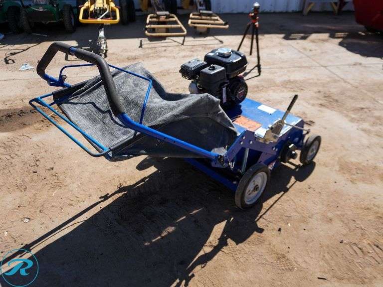 2021 Bluebird PR2245FA 22" Power Rake With Bag - Roller Auctions