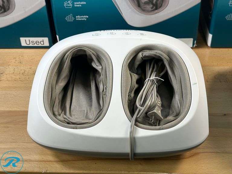 (3)Homedics Shiatsu + Air 4.0 Foot Massager with Heat - Used;(1)Doesn't heat up well - Roller Auctions
