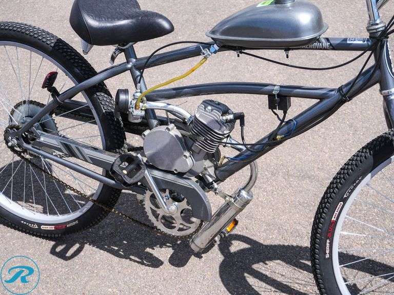 Schwinn Motorized Cruiser Bicycle, Gasoline (Turns Over Does Not Start) - Roller Auctions