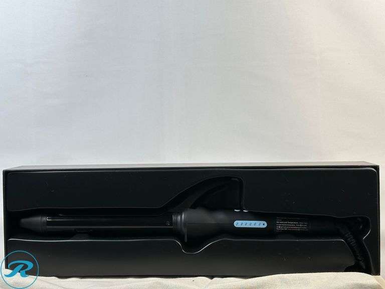 Bio Ionic Long Barrel Styler, 1.25" Curling Iron, Curling Wand, Adjustable Heat Hair Curler-New - Roller Auctions