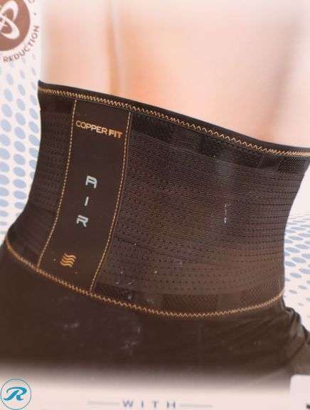 (3) Copper Fit Back Support and Compression - New - Roller Auctions