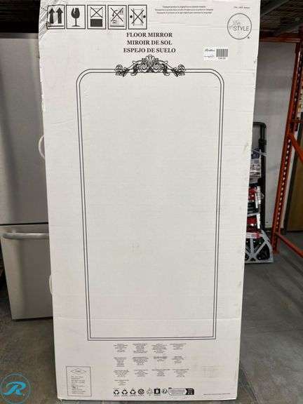 Ravena 30" x 65" Floor Mirror - New - Roller Auctions