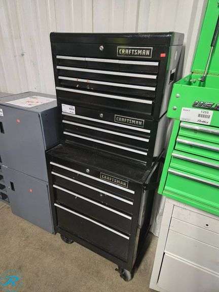 Craftsman Tool Chest with Rolling Bottom Cabinet and Drawers - Roller ...