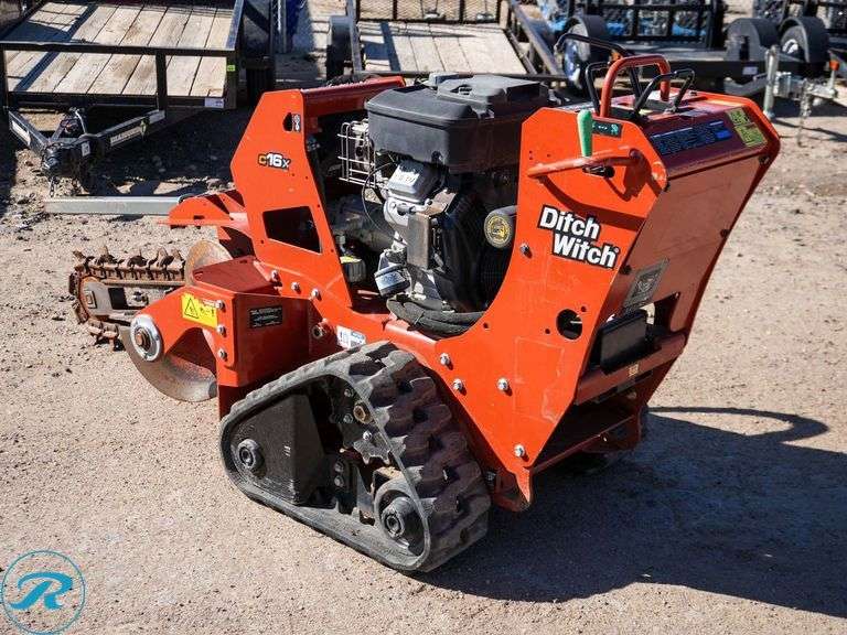 2020  Ditch Witch  C16X  Walk Behind Crawler Trencher - Roller Auctions