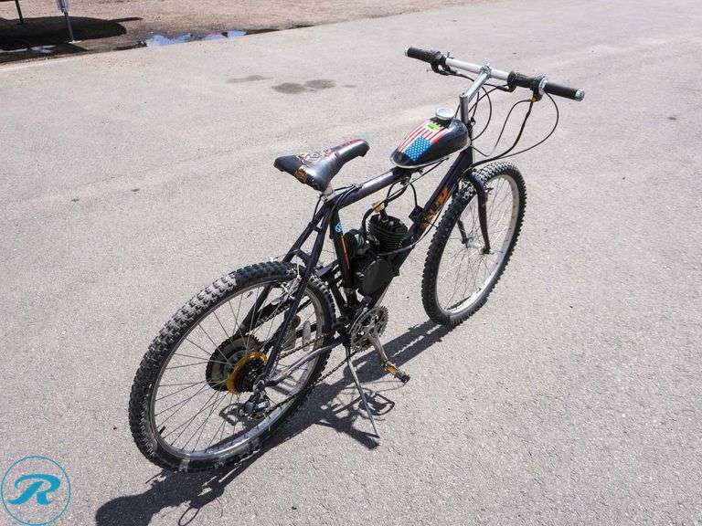 Trek Motorized Hybrid Bicycle, Gasoline (Turns Over Does Not Start) - Roller Auctions