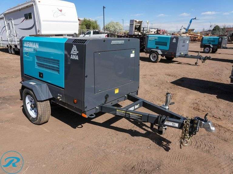 2023  Airman  PDS185S  Towable Air Compressor - Roller Auctions
