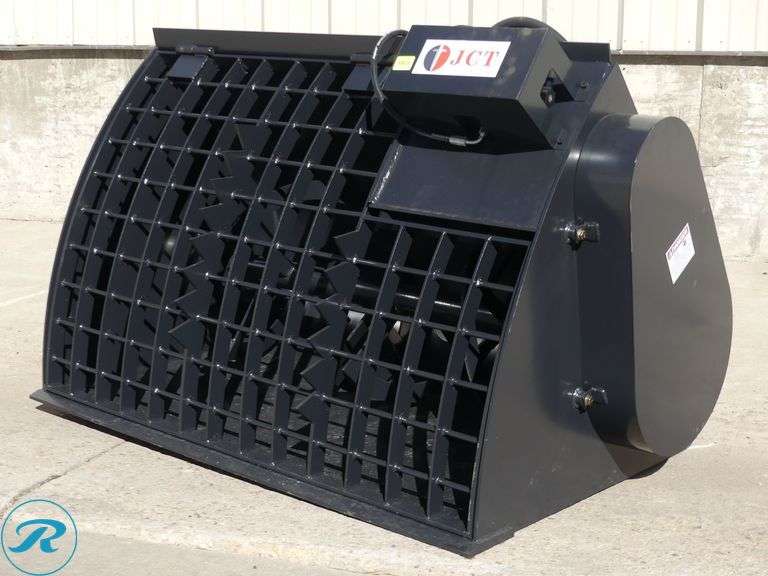 New JCT Hydraulic Cement Mixing Attachment To Fit Skid Steer Loader - Roller Auctions