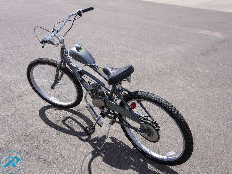 Schwinn Motorized Cruiser Bicycle, Gasoline (Turns Over Does Not Start) - Roller Auctions