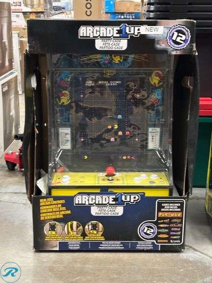Arcade1Up PAC-MAN Partycade 12 Games in 1 - New - Roller Auctions