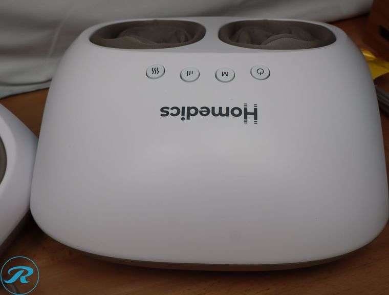 (2) Homedics Foot Massager with Heat - Used/Tested Works - Roller Auctions