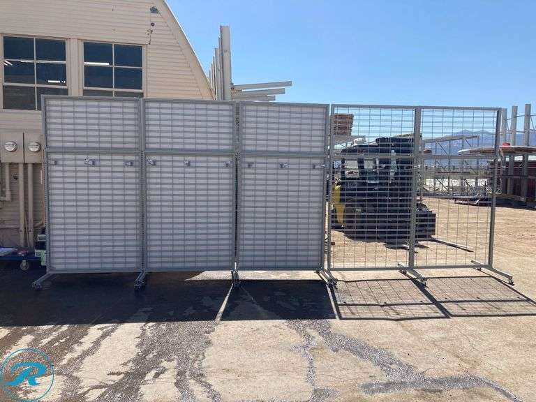Organizational Racks (5) Heavy Duty Organizational Racks Dimensions 8ft H x 48.5