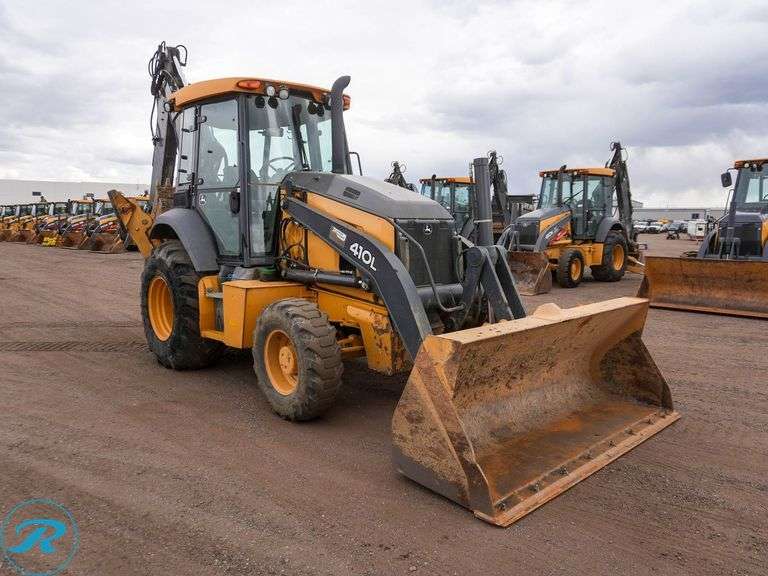 2019 John Deere 410L 4WD Loader/Backhoe - Roller Auctions