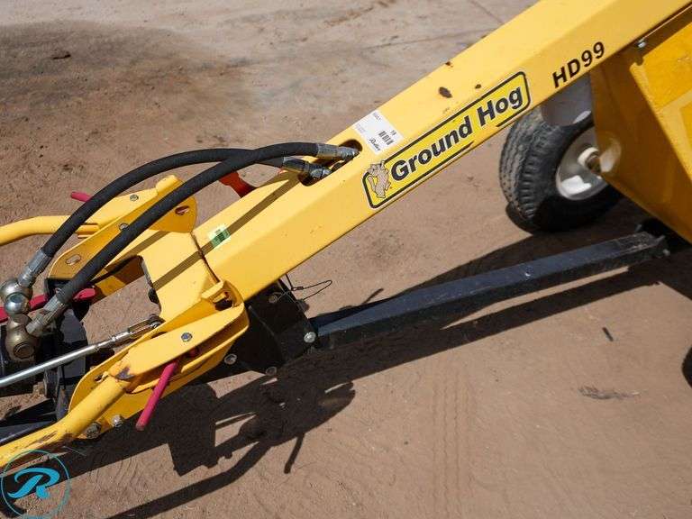 2018 Ground Hog HD99 Towable Hydraulic Post Hole Digger - Not A Titled Unit - Roller Auctions