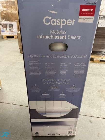 Casper Cooling Mattress - Full - New - Roller Auctions