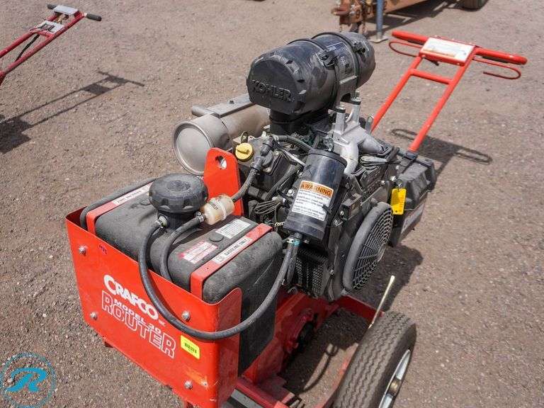 2017 Crafco 30 Walk-Behind Asphalt Router - Roller Auctions