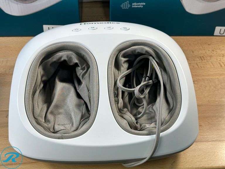 (3)Homedics Shiatsu + Air 4.0 Foot Massager with Heat - Used;(1)Doesn't heat up well - Roller Auctions
