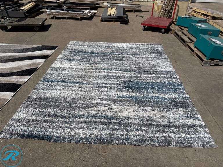 Area Rug, Multi-Colored, 94 in x 120 in - Roller Auctions