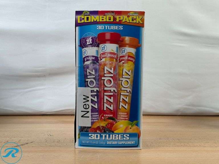 (11)Oats Overnight High Protein Oatmeal Shake- New; (30)Zipfizz Energy Drink Mix, Electrolyte Hydration Powder- New; Vital Protein Collagen Peptides,Chocolate- New - Roller Auctions