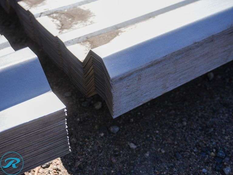 (50) New 24-Gauge Galvanized R-Panels, 12' Long, 36