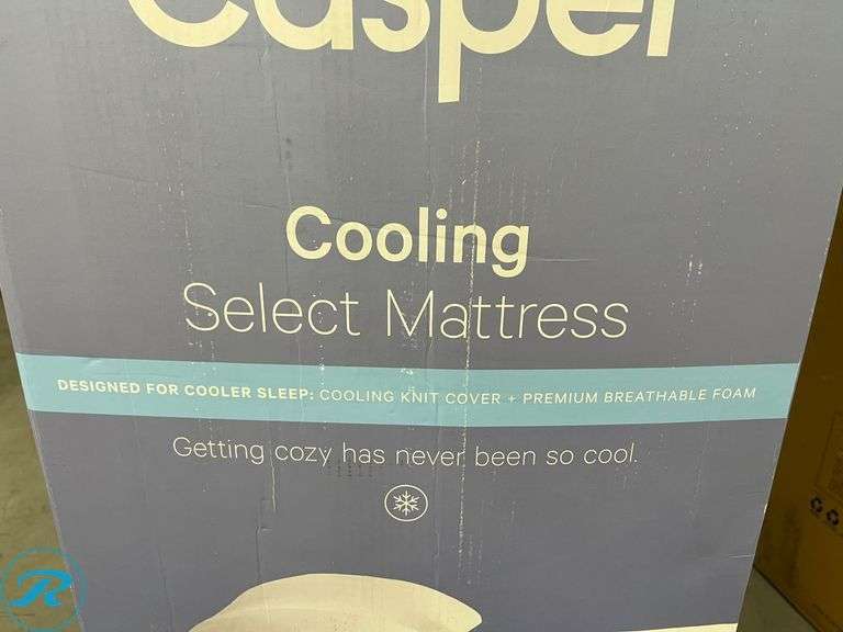 Casper Cooling Mattress - Full - New - Roller Auctions