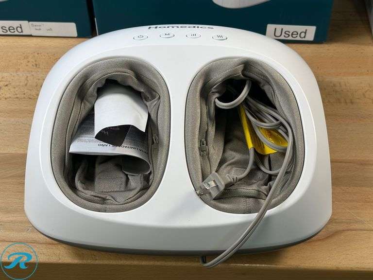 (3)Homedics Shiatsu + Air 4.0 Foot Massager with Heat - Used;(1)Doesn't heat up well - Roller Auctions