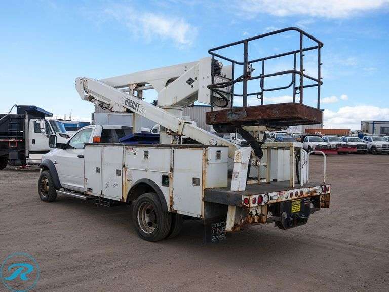 2015 Ram 5500 Heavy Duty 4WD Bucket Truck - Roller Auctions