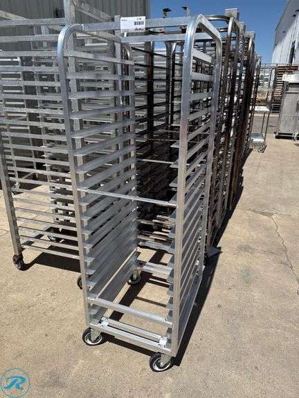 Channel 406A Aluminum Sheet Pan Rack - Roller Auctions