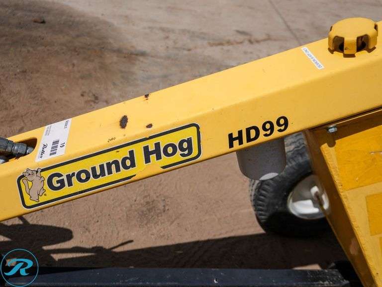 2018 Ground Hog HD99 Towable Hydraulic Post Hole Digger - Not A Titled Unit - Roller Auctions