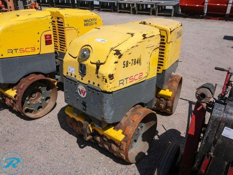 2012 Wacker RTSC2 Walk-Behind Trench Compactor - Roller Auctions