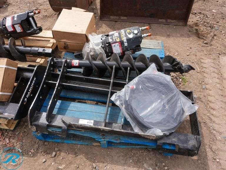New Danuser EP1530 Hydraulic Post Hole Digging Attachment to Fit Skid ...