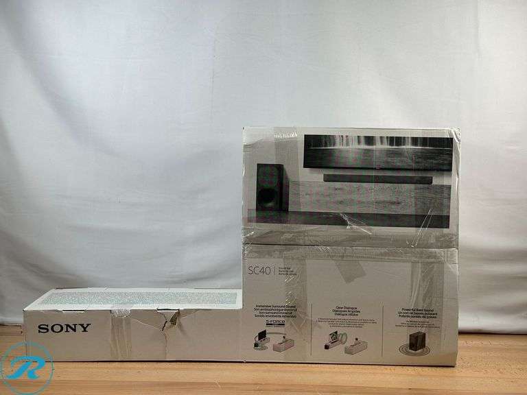 Sony HT-SC40 2.1ch Soundbar with Wireless Subwoofer - New -Open Box - Roller Auctions